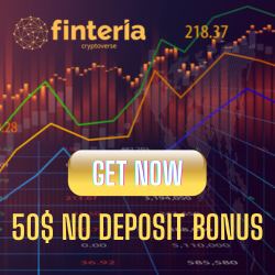 Finteria Crypto Binary Options Platform 50$ No Deposit Bonus
